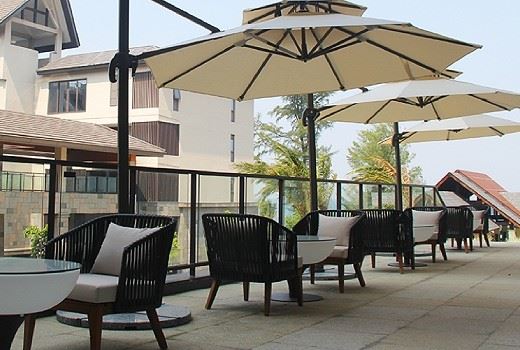 Custom Hotel Outdoor Fabric Table And Chairs Manufacturer